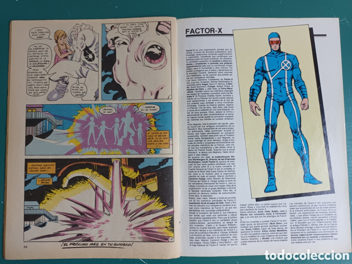 C&oacute;mics: Factor X vol 1 N&deg; 4 FORUM - MARVEL 1988 Power Pack - Foto 8