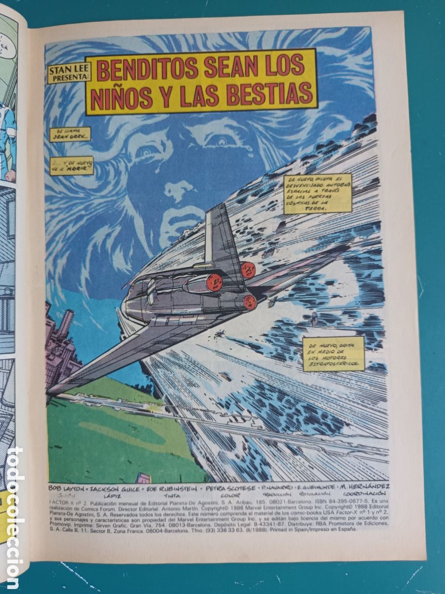 C&oacute;mics: Factor X vol 1 N&deg; 2 FORUM - MARVEL 1988 - Foto 4