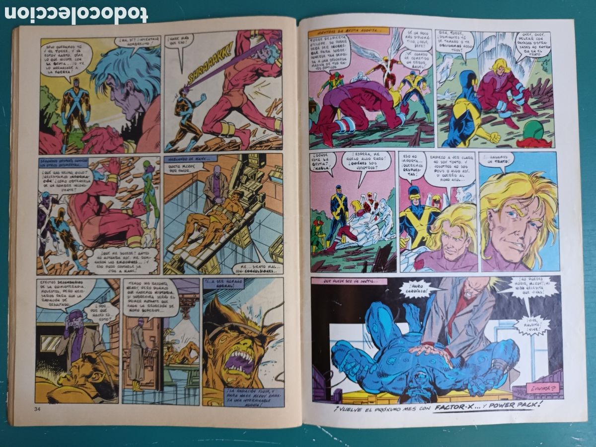 C&oacute;mics: Factor X vol 1 N&deg; 2 FORUM - MARVEL 1988 - Foto 8