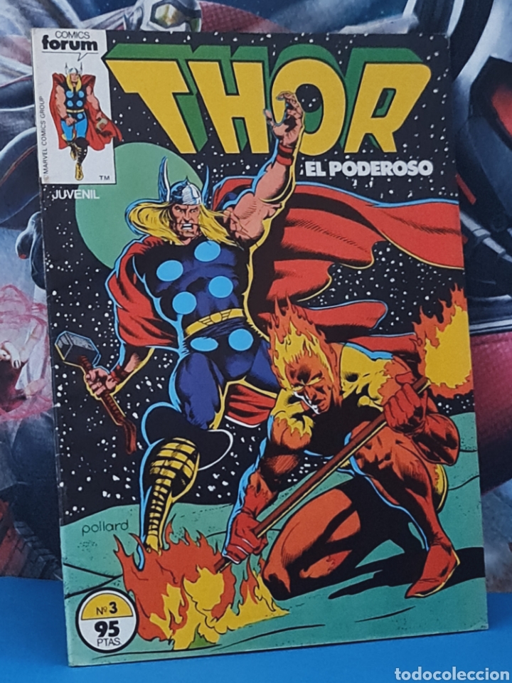 C&oacute;mics: CASI EXCELENTE ESTADO THOR EL PODEROSO 3 VOL.1 FORUM COMICS GRAPA - Foto 2