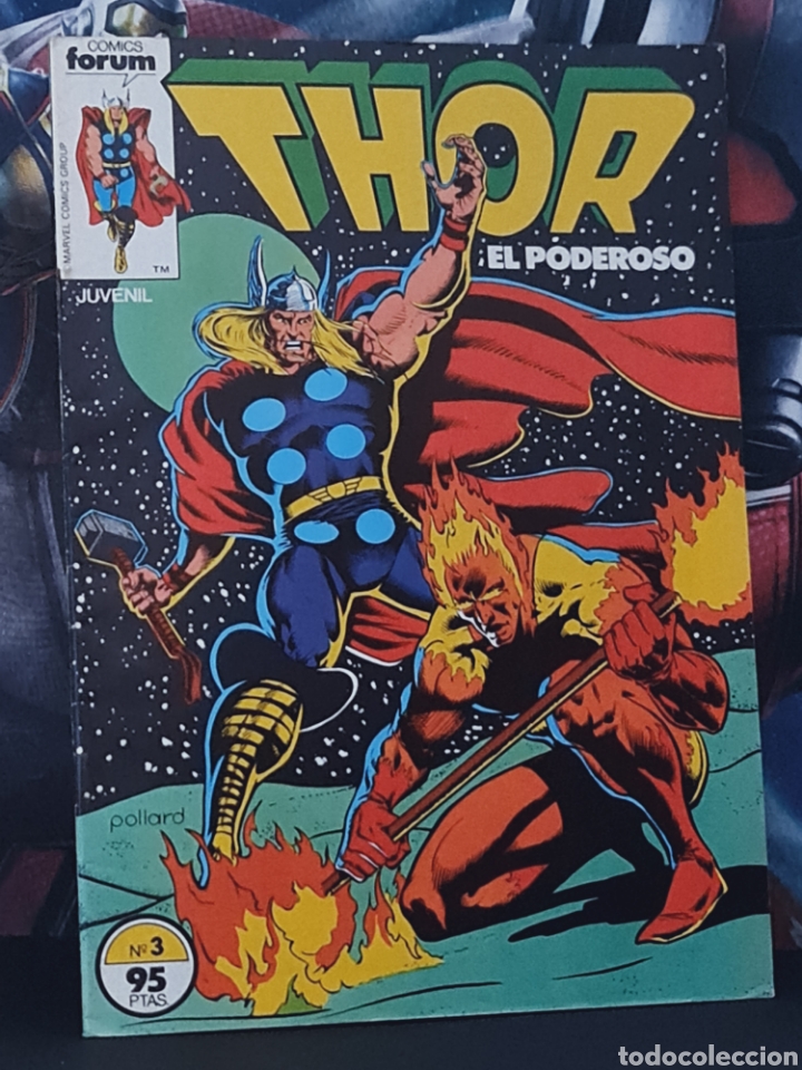 C&oacute;mics: CASI EXCELENTE ESTADO THOR EL PODEROSO 3 VOL.1 FORUM COMICS GRAPA - Foto 3
