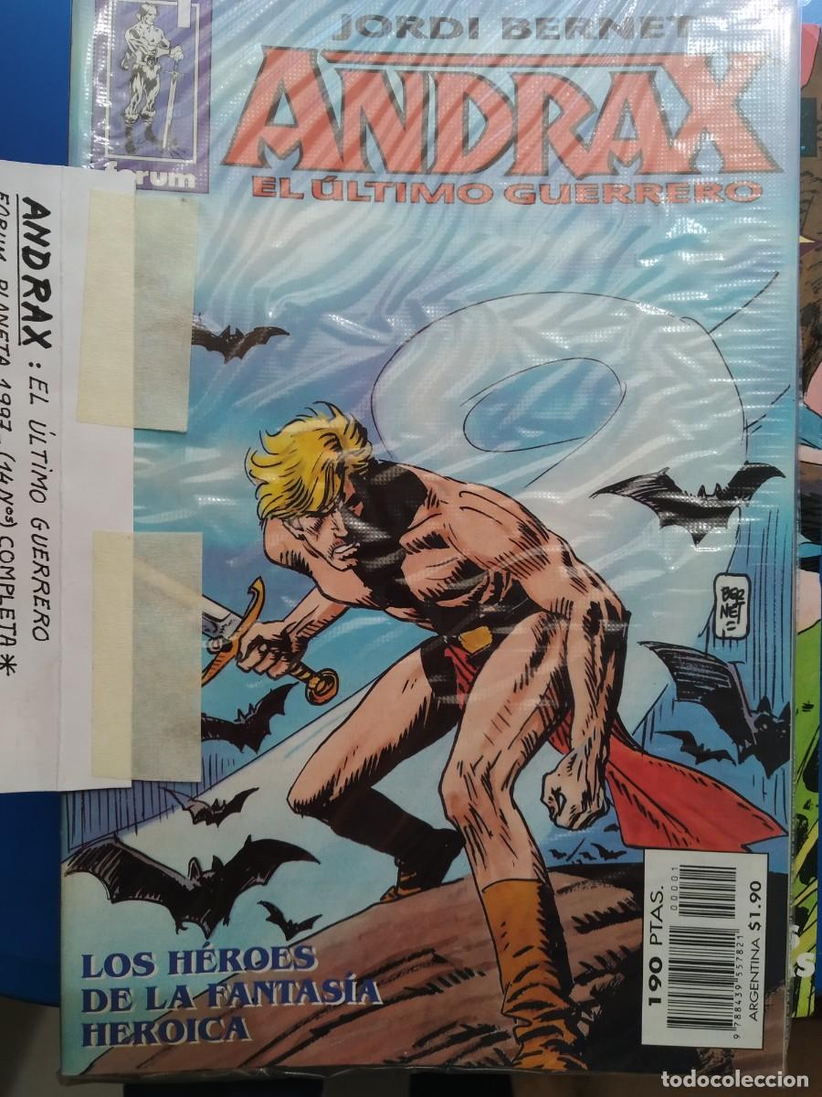C&oacute;mics: Andrax, el &uacute;ltimo guerrero - Jordi Bernet (Completa en 14 n&uacute;meros) - Foto 1