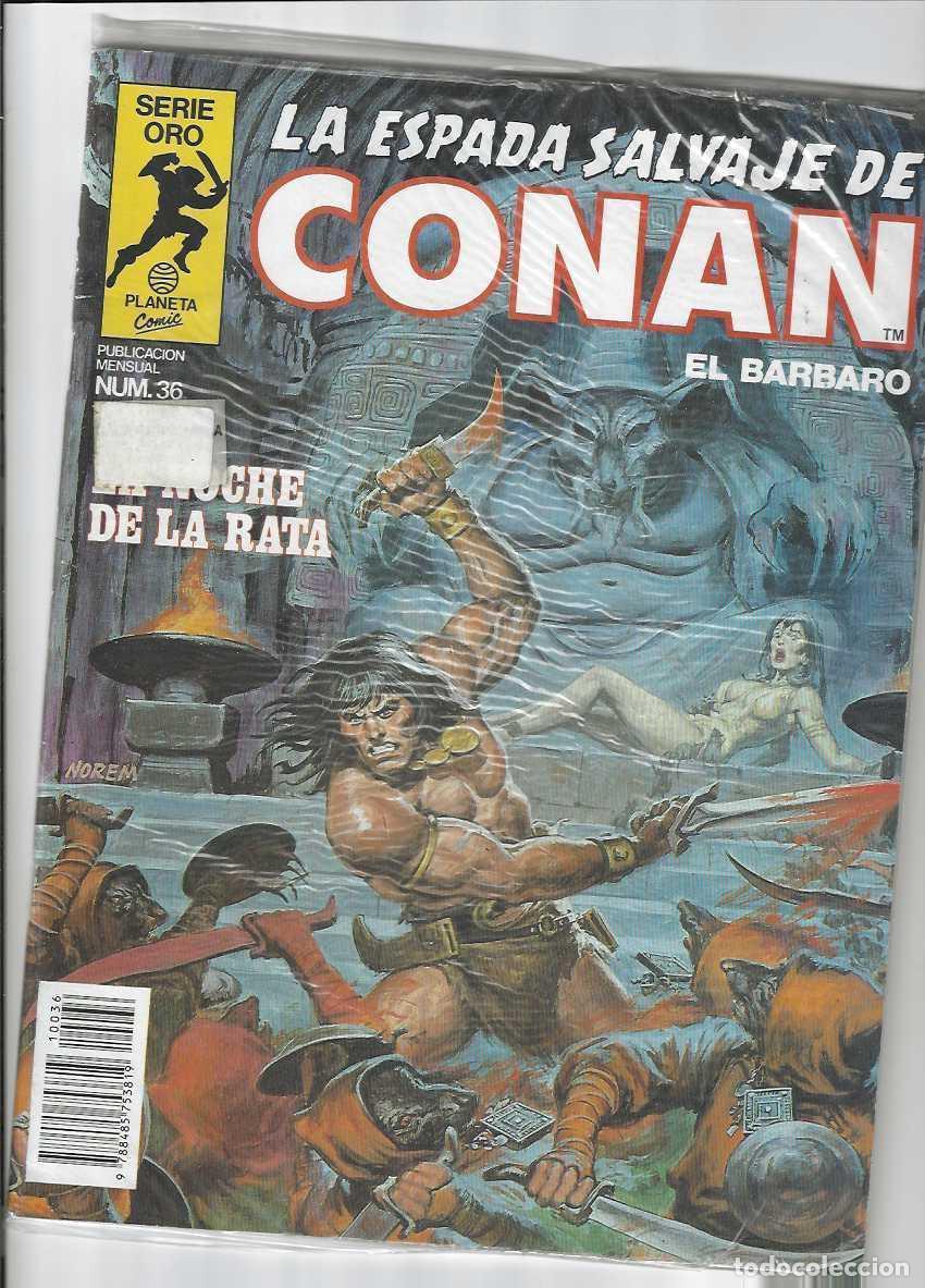C&oacute;mics: LA ESPADA SALVAJE DE CONAN N&ordm; 36 - 1&ordf; EDICION - Foto 1