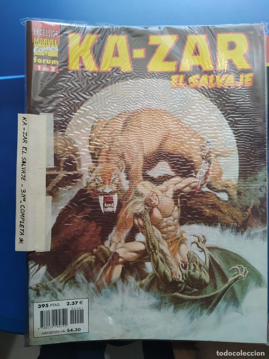 C&oacute;mics: Ka-Zar, el Salvaje (Completa en 3 N&uacute;meros) - Foto 1