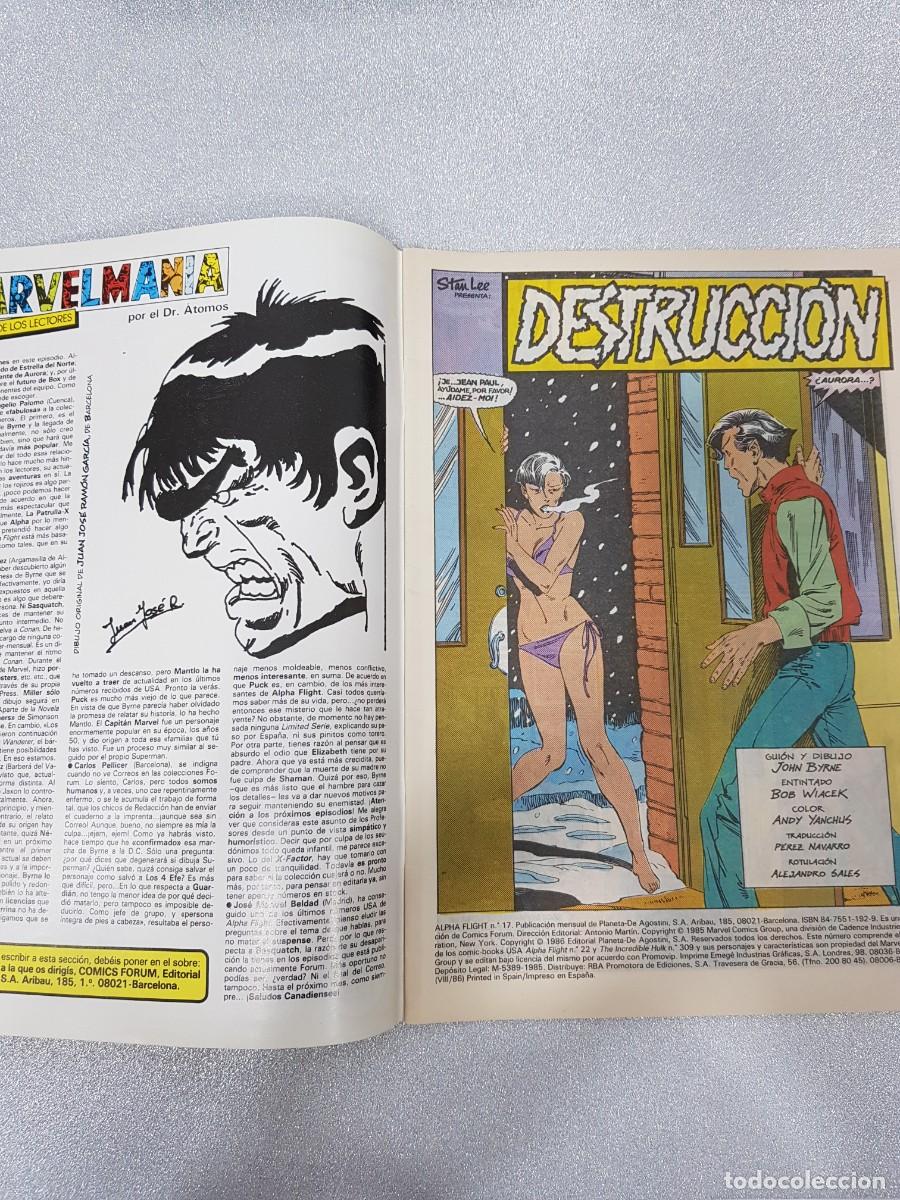 C&oacute;mics: Comics forum Alpha Flight Num 17 La perla Rosa ESTADO BUEN ESTADO - Foto 2
