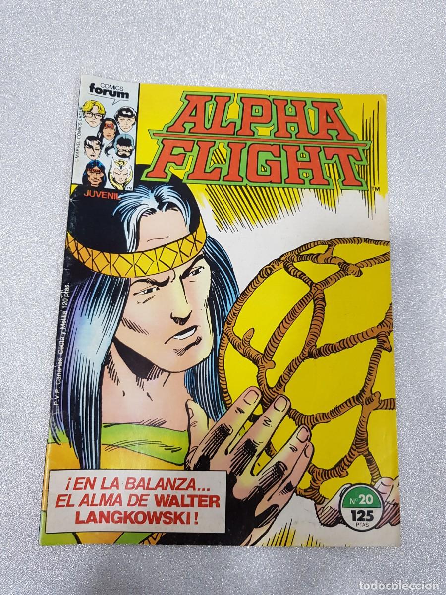 C&oacute;mics: Comics forum Alpha Flight Num 20 en la balanza el alma de walter langkowski NORMAL ESTADO - Foto 1