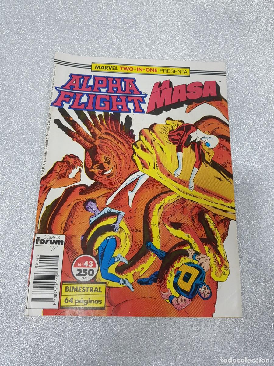 C&oacute;mics: Comics forum Alpha Flight Num 43 Bimestral 64 paginas ESTADO NORMAL - Foto 1