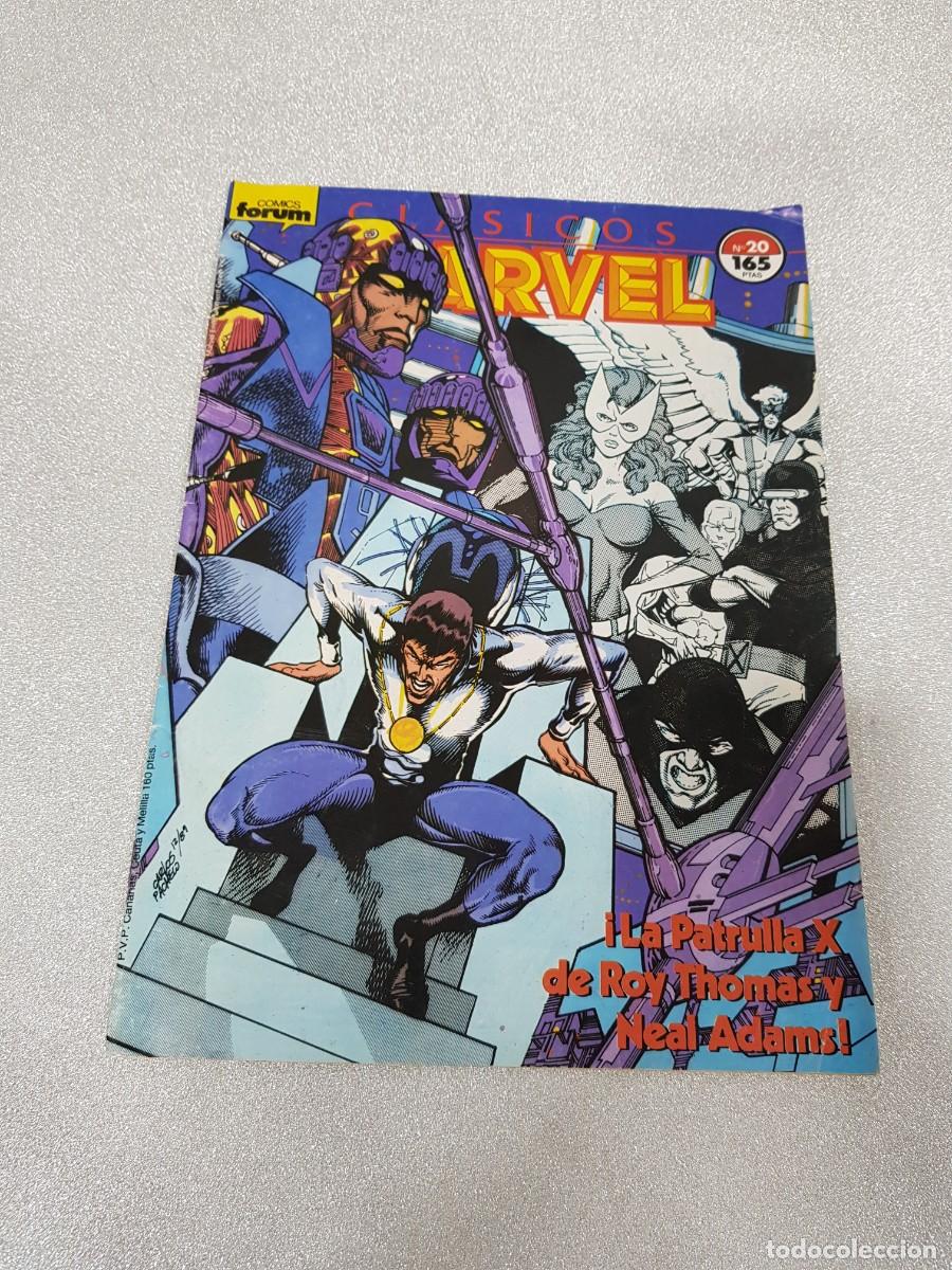 C&oacute;mics: Clasicos Marvel comics Forum La patrulla X N&ordm;20 ESTADO NORMAL - Foto 1