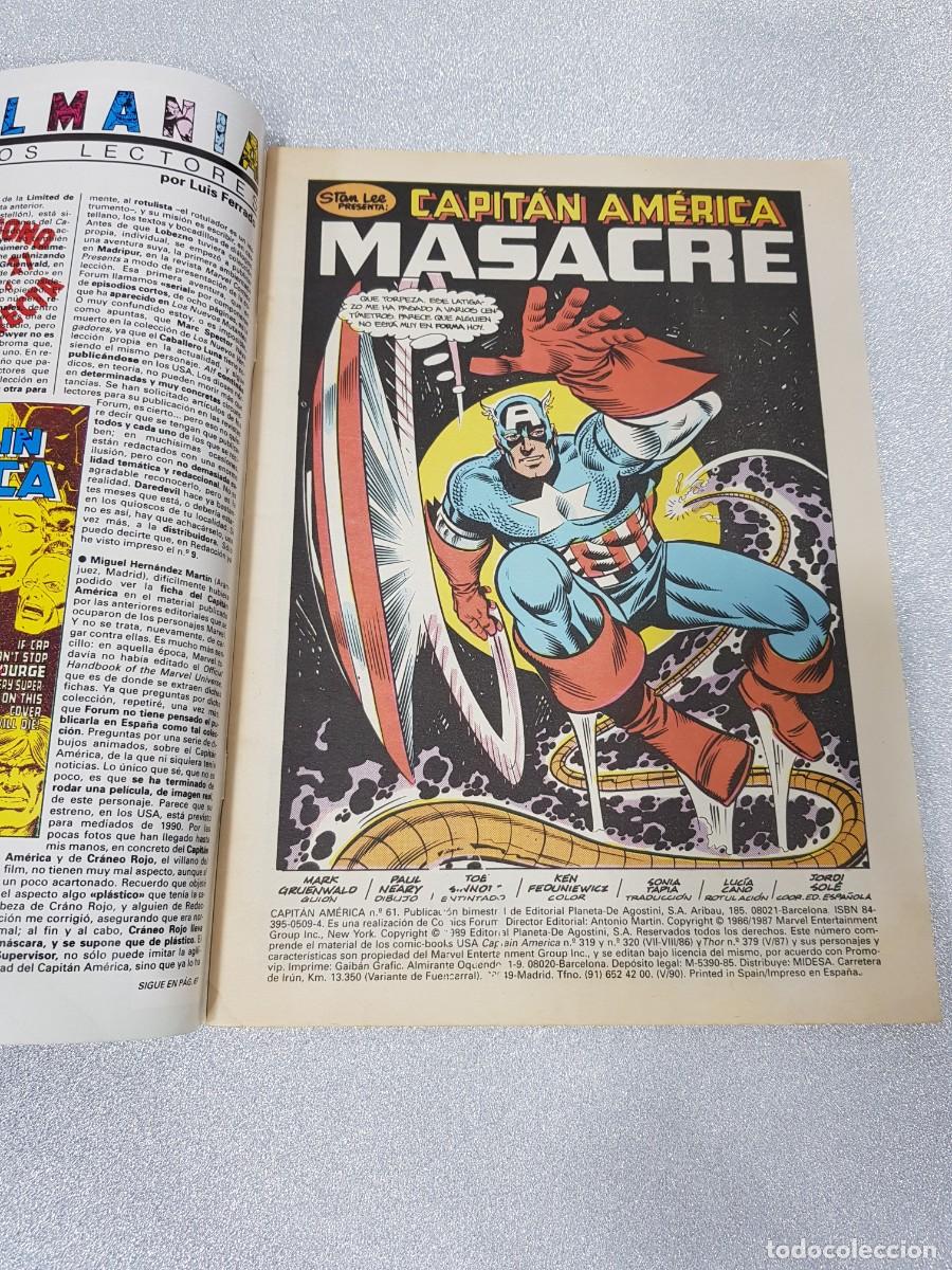 C&oacute;mics: Marvel Two in one Capitan america THOR Comics forum N&ordm;61 ESTADO NORMAL - Foto 2