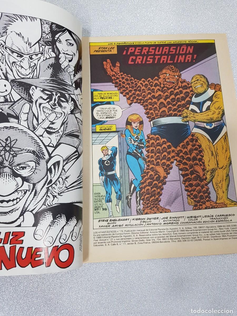 C&oacute;mics: Los 4 Fantasticos N&ordm; 73 Comics forum ESTADO NORMAL - Foto 2