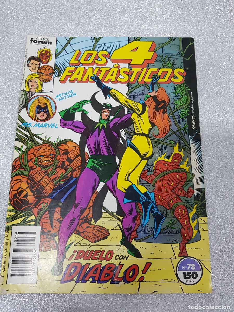 C&oacute;mics: Los 4 Fantasticos N&ordm; 78 Comics forum ESTADO NORMAL - Foto 1