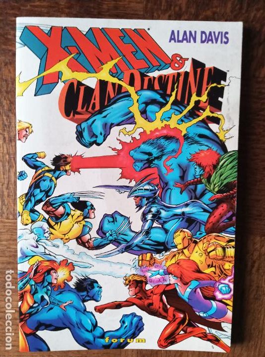 C&oacute;mics: X-MEN & CLANDESTINE- TOMO ESPECIAL ALAN DAVIS. MARVEL COMICS FORUM. - Foto 1