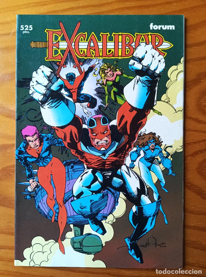 C&oacute;mics: EXCALIBUR TOMO PRESTIGE; PATENTE AEREA. MARVEL COMICS FORUM. - Foto 1