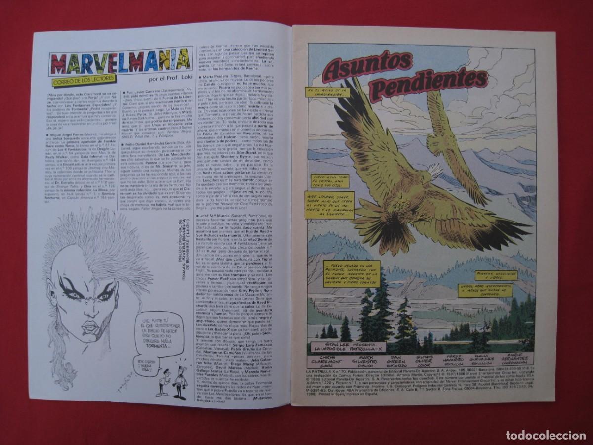 C&oacute;mics: LA PATRULLA X - N&ordm; 70 - FORUM. - Foto 3