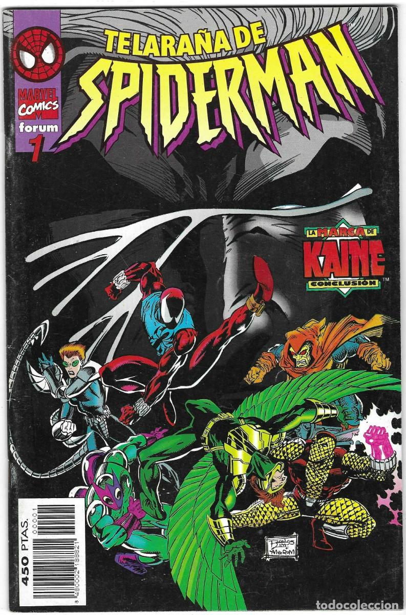 C&oacute;mics: FORUM -- SPIDERMAN -- TELARA&Ntilde;A DE SPIDERMAN -- N&ordm; 1 Y 2 - Foto 1