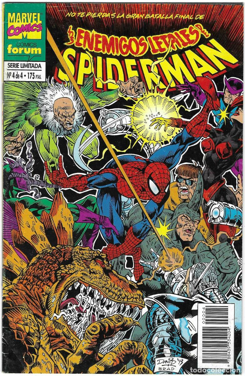 C&oacute;mics: FORUM -- SPIDERMAN -- LOS ENEMIGOS DE SPIDERMAN N&ordm; 4 - Foto 1