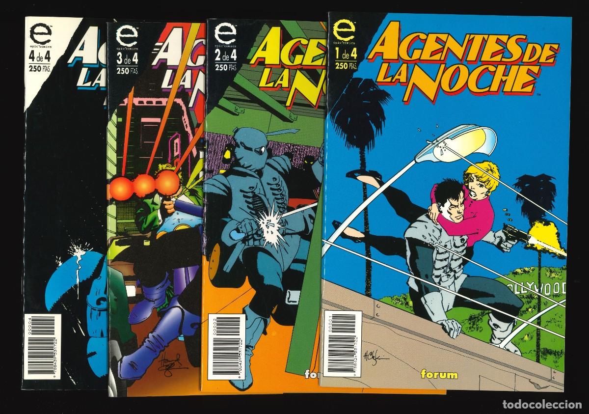 C&oacute;mics: AGENTES DE LA NOCHE (EPIC) - FORUM / COLECCI&Oacute;N COMPLETA (4 N&Uacute;MEROS) - Foto 1