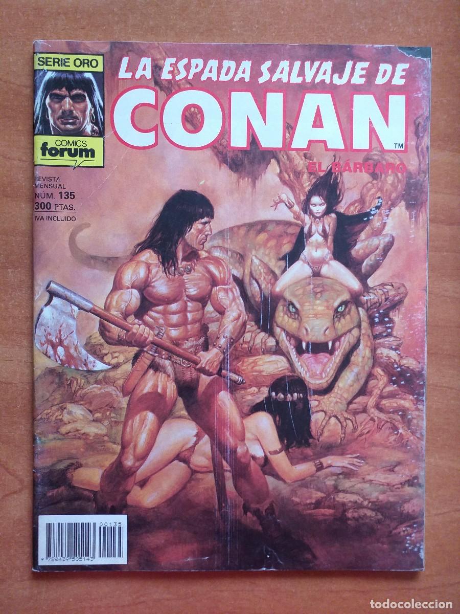 C&oacute;mics: LA ESPADA SALVAJE DE CONAN - N&ordm; 135 - Foto 1
