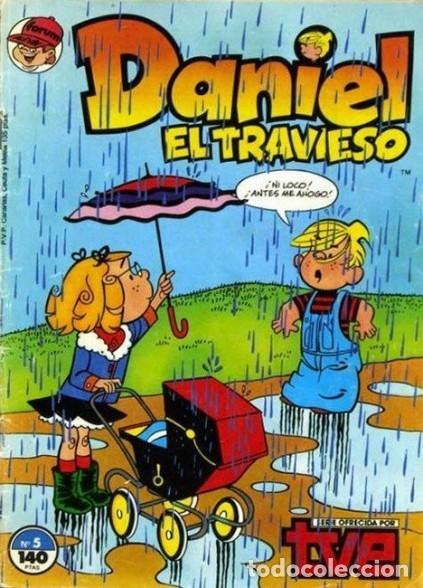 Comics: DANIEL EL TRAVIESO-FORUM- N&ordm; 5 -GENIAL TEBEO PARA NI&Ntilde;OS-1987-JUAN G.IRANZO-CORRECTO-LEA-8749