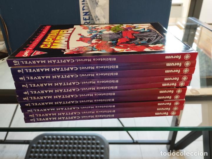 C&oacute;mics: CAPITAN MARVEL 1 AL 10 COMPLETA EXCELSIOR FORUM EXCELENTE ESTADO SIN LEER - Foto 1