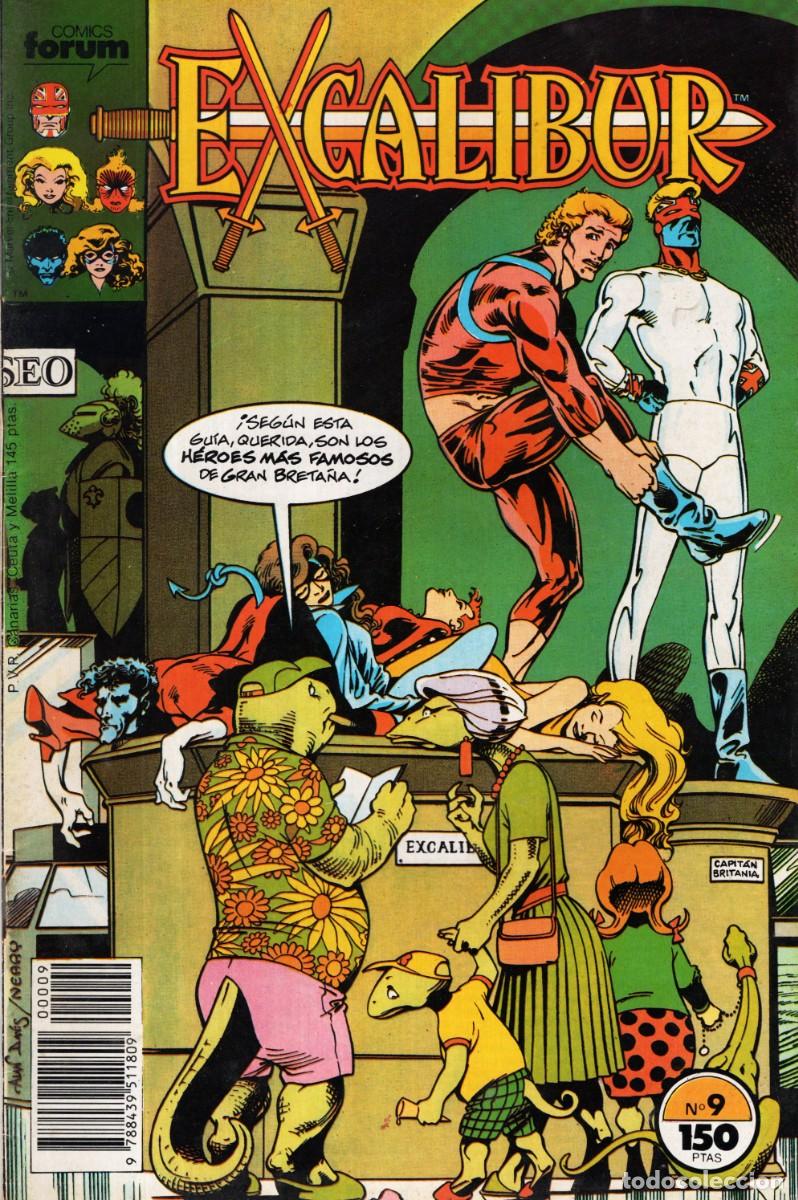 Fumetti: EXCALIBUR VOL. 1 N&ordm; 9 - FORUM - BUEN ESTADO