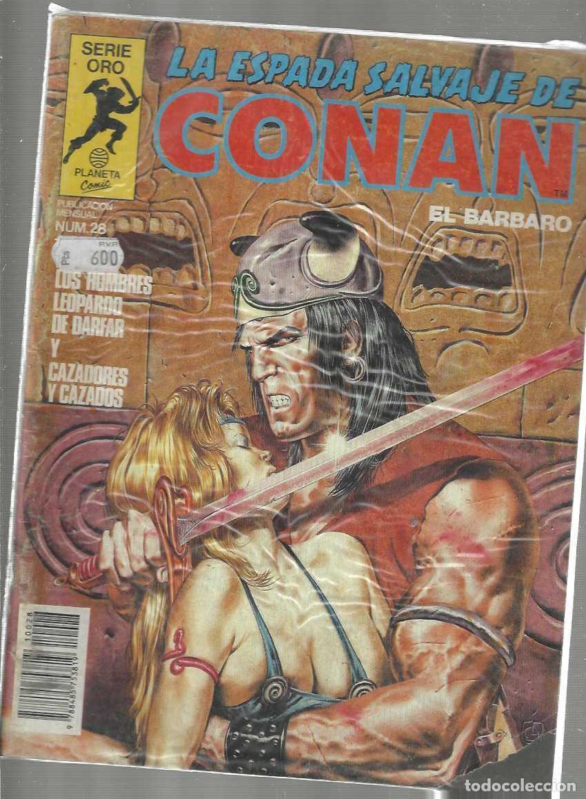 C&oacute;mics: LA ESPADA SALVAJE DE CONAN N&ordm; 28 - 1&ordf; EDICION - Foto 1