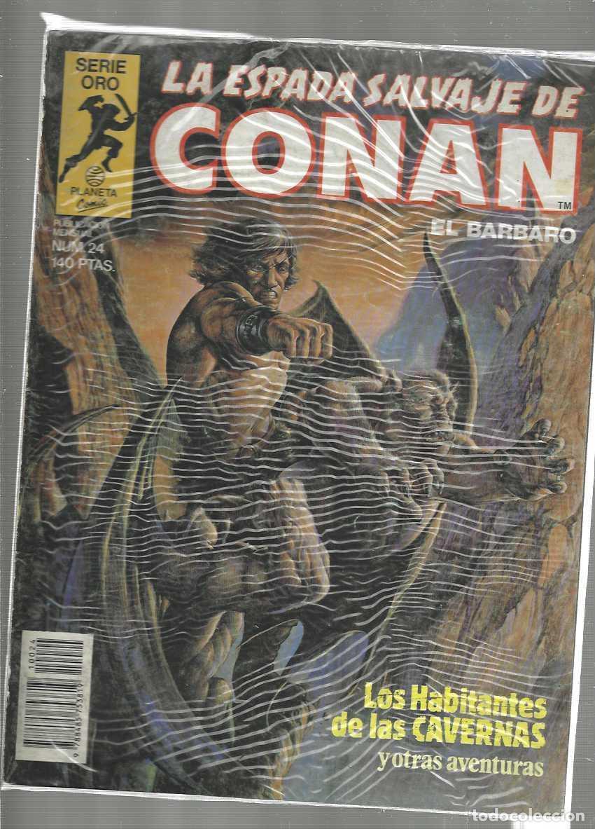 C&oacute;mics: LA ESPADA SALVAJE DE CONAN N&ordm; 24 - 1&ordf; EDICION - Foto 1
