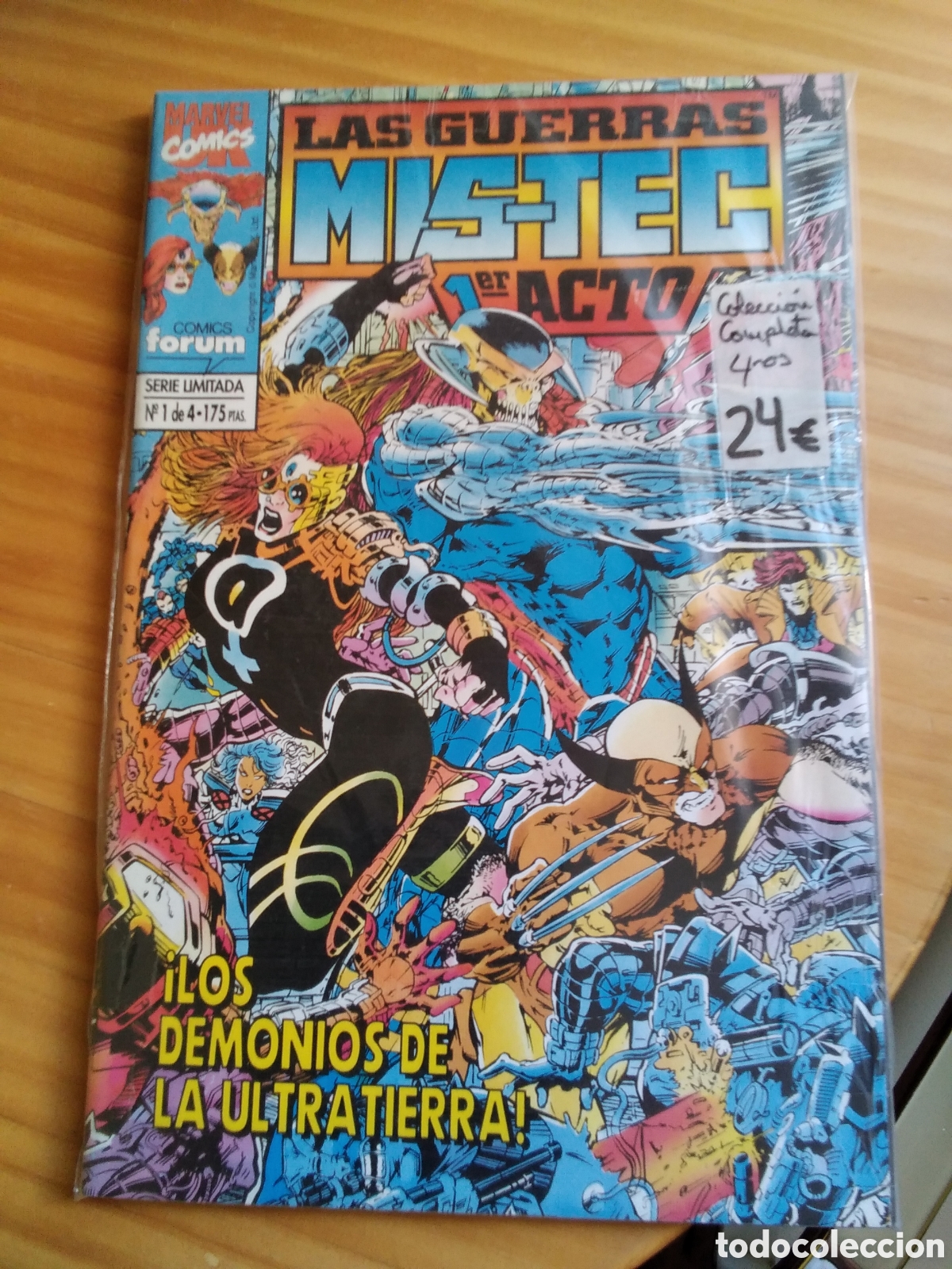 C&oacute;mics: Las guerras mis-tec 1&deg; acto comic forum colecci&oacute;n completa 4 numeros - Foto 1