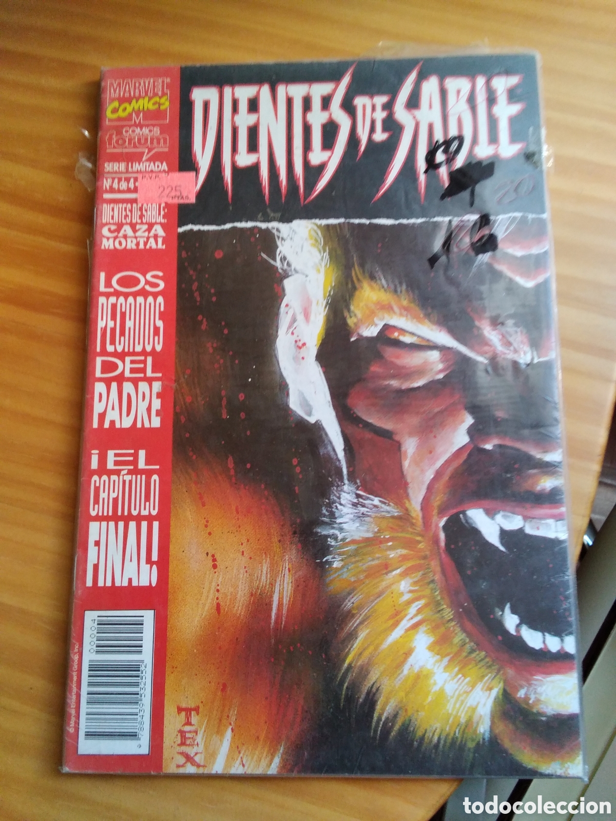 C&oacute;mics: Dientes de sable comic forum colecci&oacute;n completa 4 numeros - Foto 2