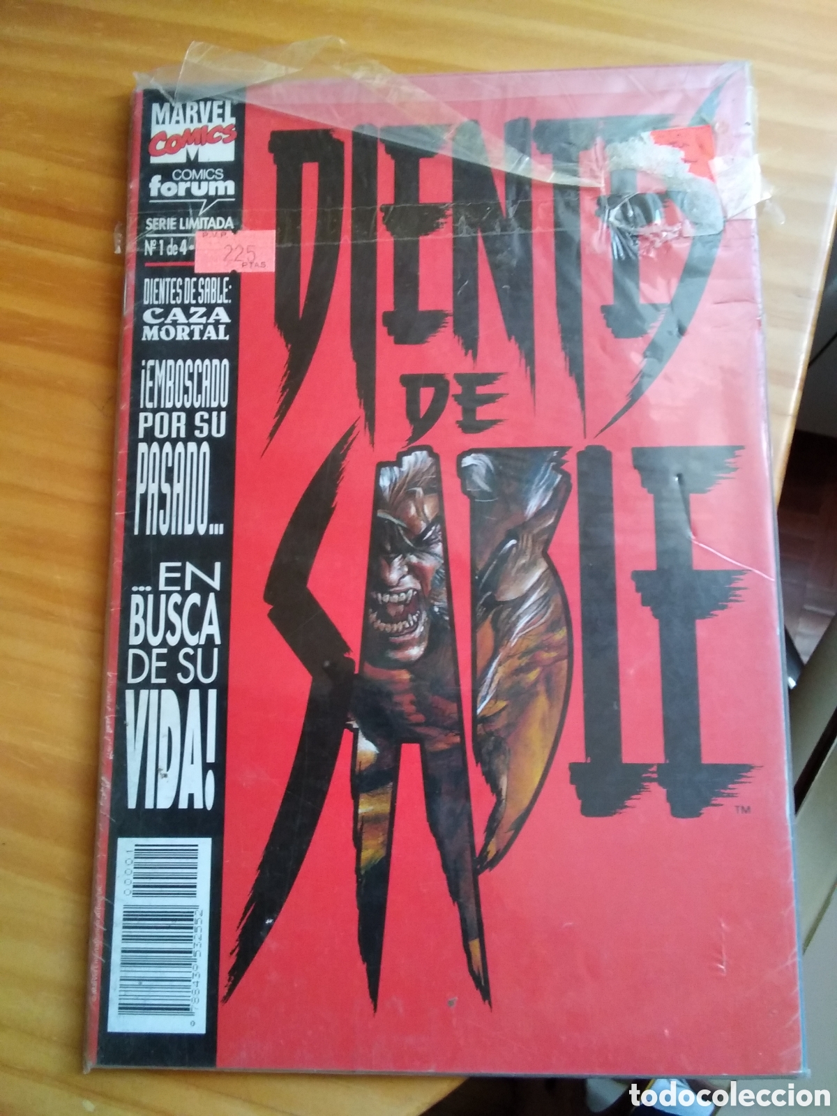 C&oacute;mics: Dientes de sable comic forum colecci&oacute;n completa 4 numeros - Foto 1