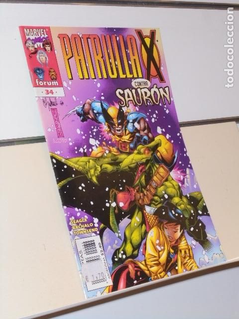C&oacute;mics: PATRULLA X VOL. 2 N&ordm; 34 MARVEL - FORUM - Foto 1