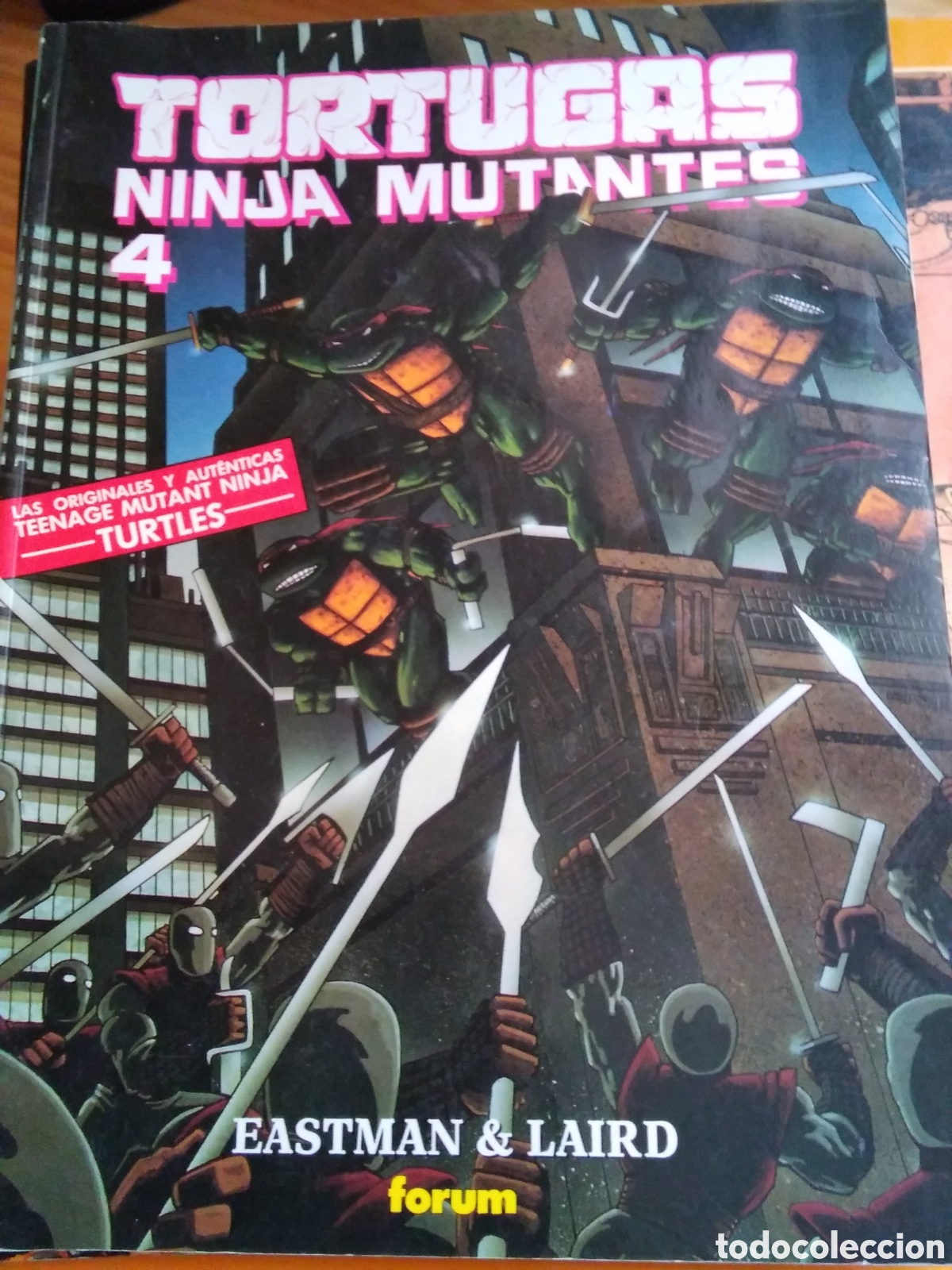 C&oacute;mics: Tortugas ninja mutantes c&oacute;mic forum n&uacute;mero 4 - Foto 1