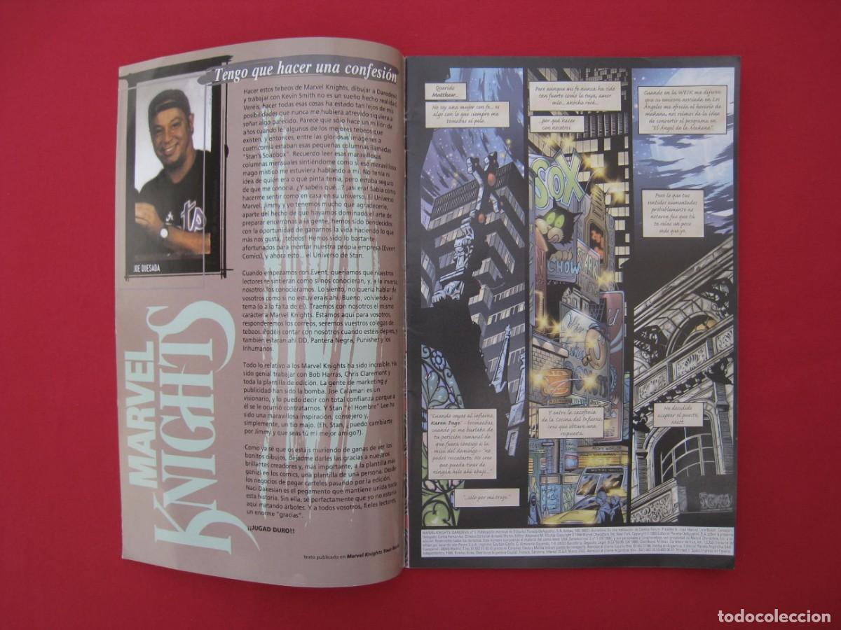 C&oacute;mics: MARVEL KNIGHTS - DAREDEVIL - N&ordm; 1 - FORUM. - Foto 3