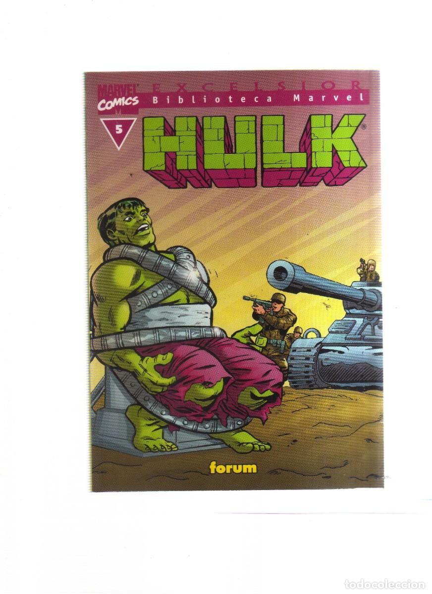 C&oacute;mics: HULK BIBLIOTECA MARVEL N,5 - Foto 1