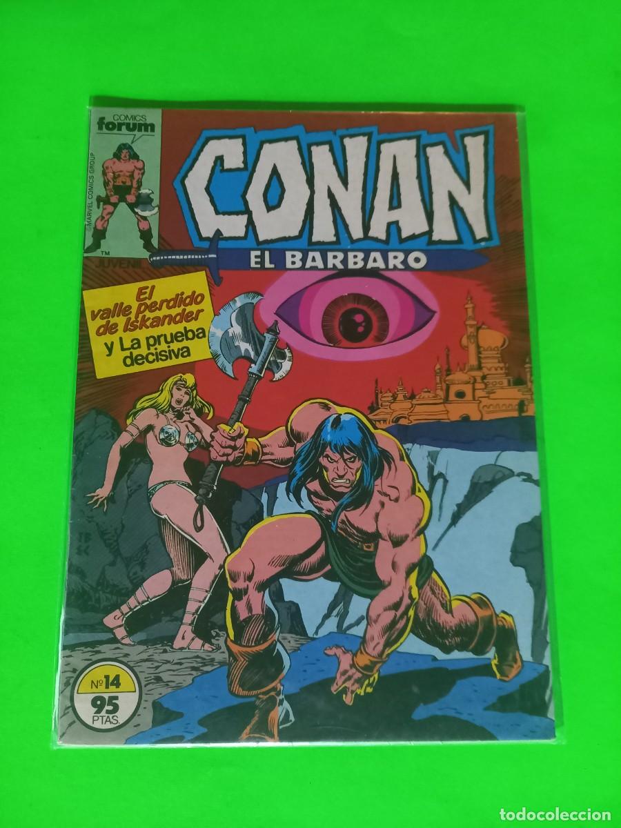 C&oacute;mics: CONAN EL BARBARO N&ordm; 14 - MUY BUEN ESTADO-REF C6 - Foto 1