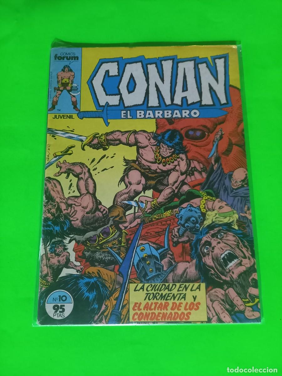 C&oacute;mics: CONAN EL BARBARO N&ordm; 10 - MUY BUEN ESTADO-REF C6 - Foto 1