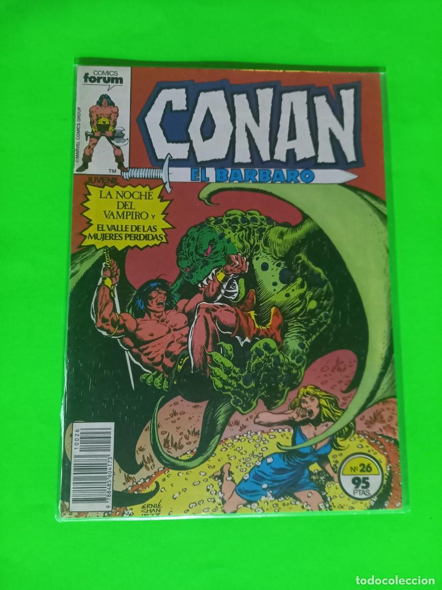 C&oacute;mics: CONAN EL BARBARO N&ordm; 26 - MUY BUEN ESTADO-REF C6 - Foto 1