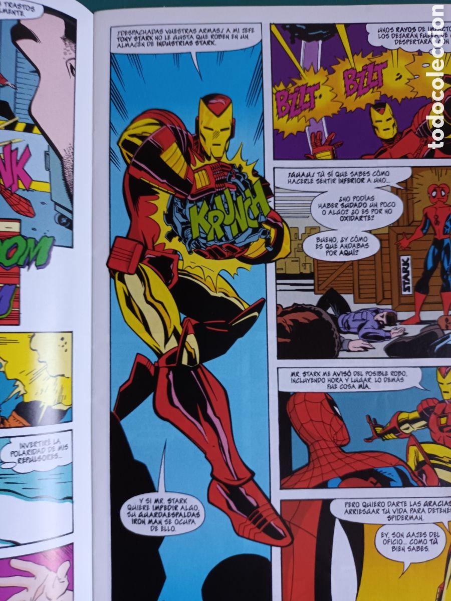 C&oacute;mics: Aventuras Marvel N&deg; 17 FORUM - MARVEL 1999 Spiderman Iron Man - Foto 5