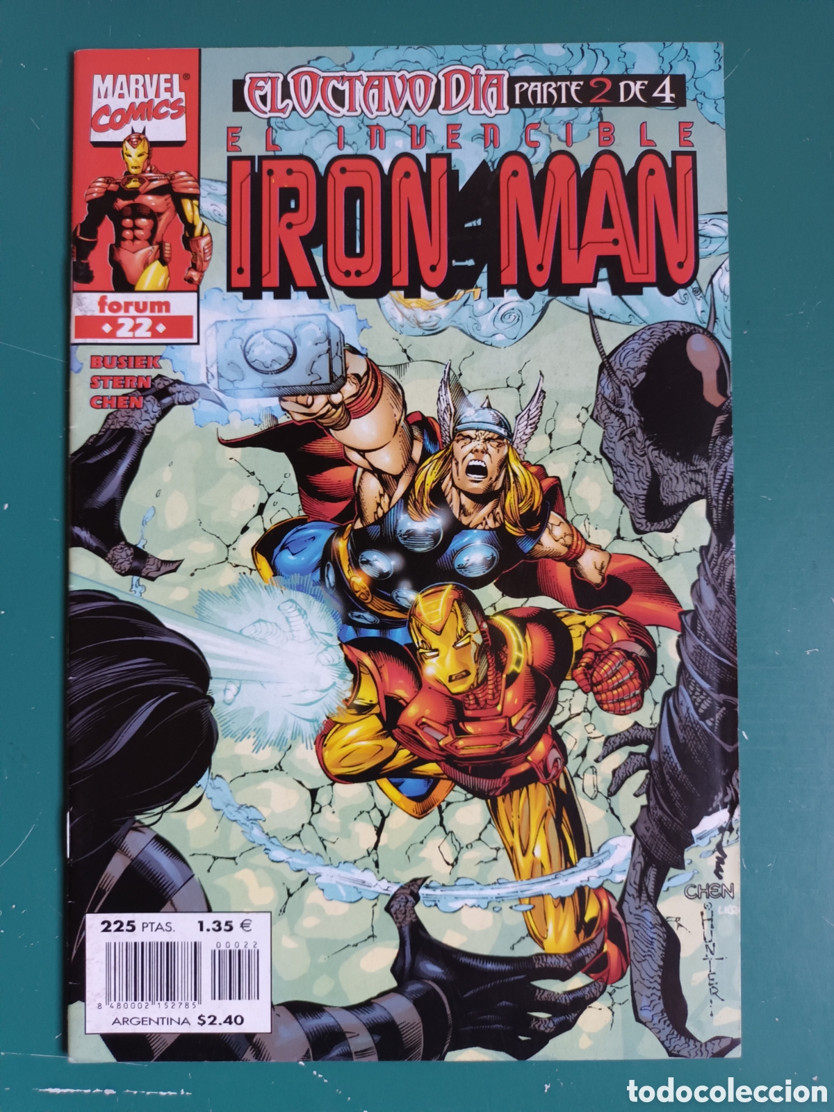 C&oacute;mics: Iron Man vol 4 N&deg; 22 FORUM - MARVEL 2000 Thor El Octavo D&iacute;a - Foto 1