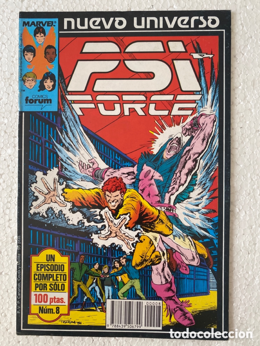 C&oacute;mics: PSI FORCE #8 Nuevo Universo Marvel - FORUM - Foto 1