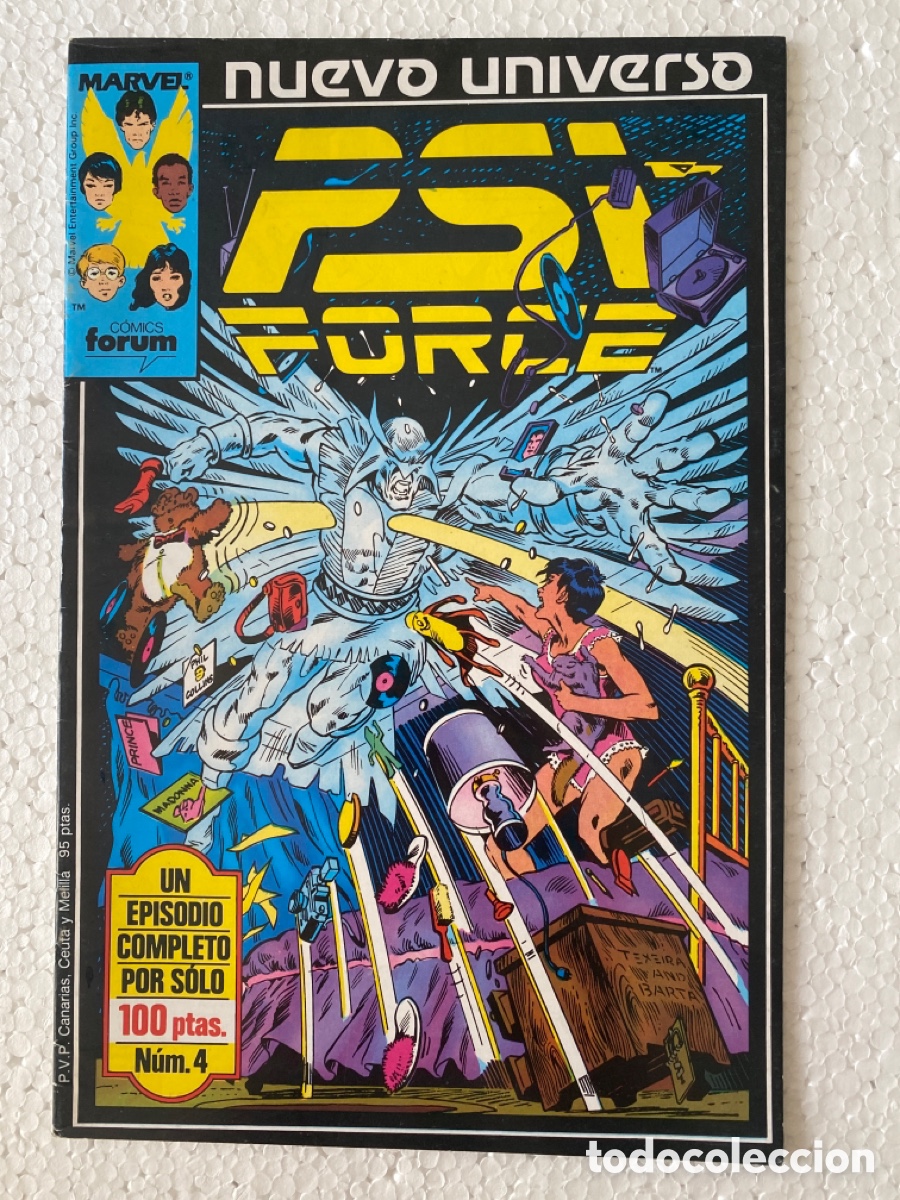 C&oacute;mics: PSI FORCE #4 Nuevo Universo Marvel - FORUM - Foto 1