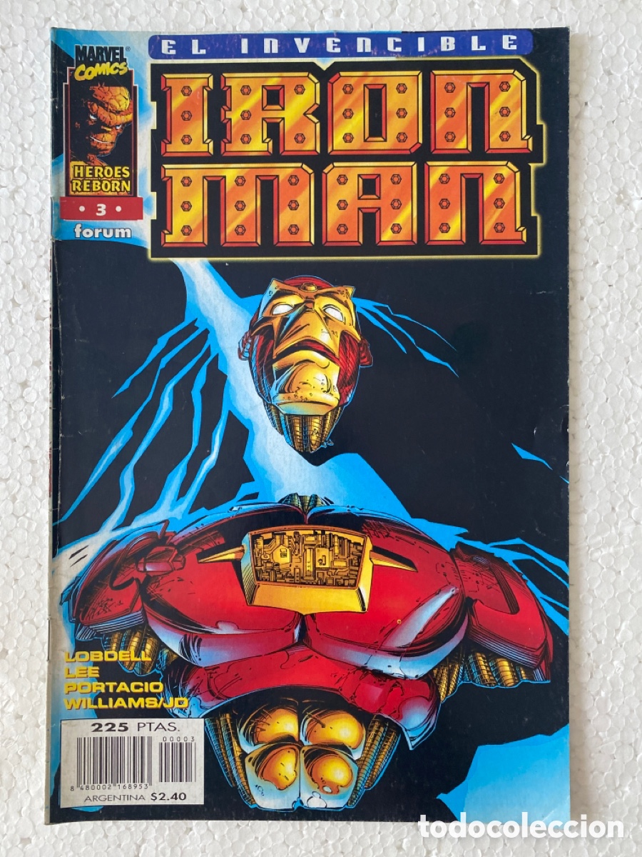C&oacute;mics: IRON MAN #3 - H&Eacute;ROES REBORN - FORUM - Foto 1