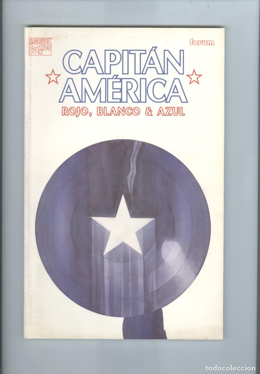 C&oacute;mics: Planeta. Capit&aacute;n Am&eacute;rica. Rojo, blanco y azul. - Foto 1