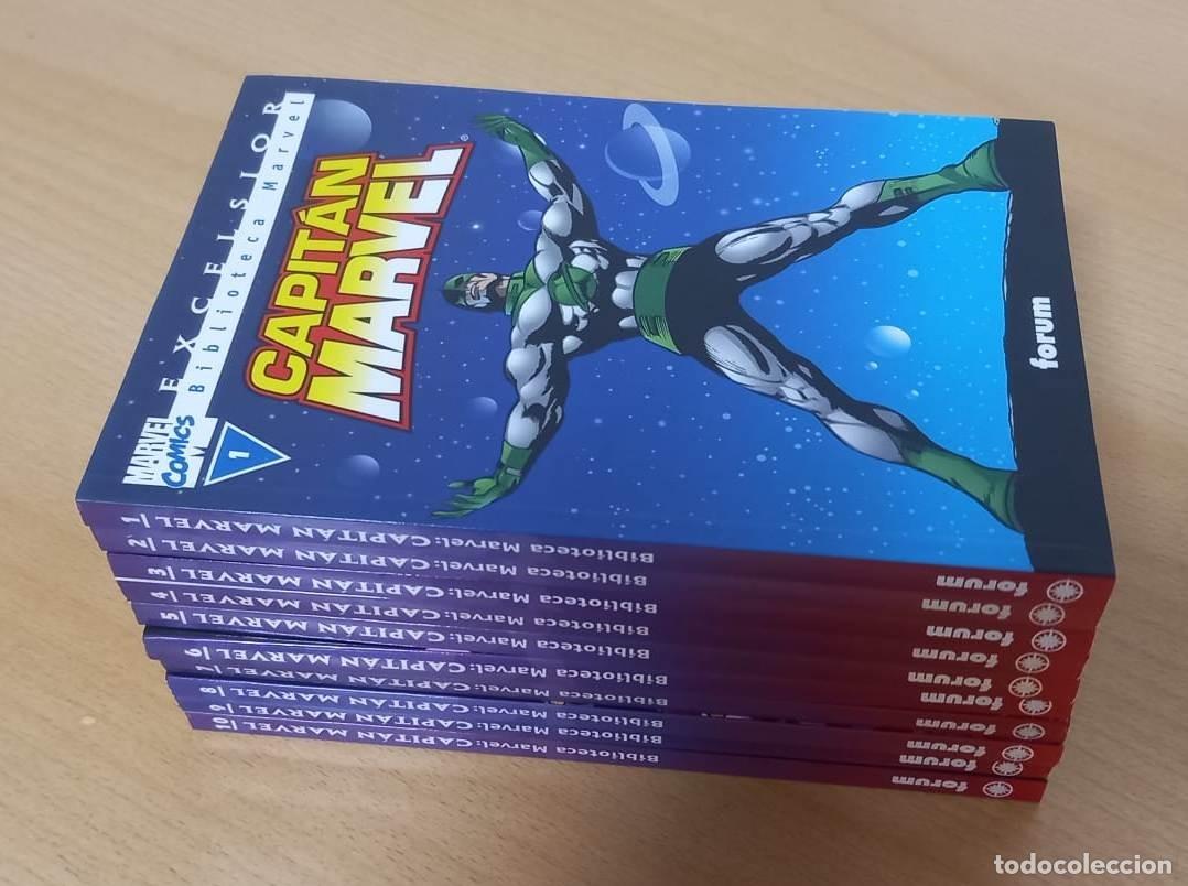 C&oacute;mics: BIBLIOTECA MARVEL CAPIT&Aacute;N MARVEL - FORUM / COLECCI&Oacute;N COMPLETA - Foto 1