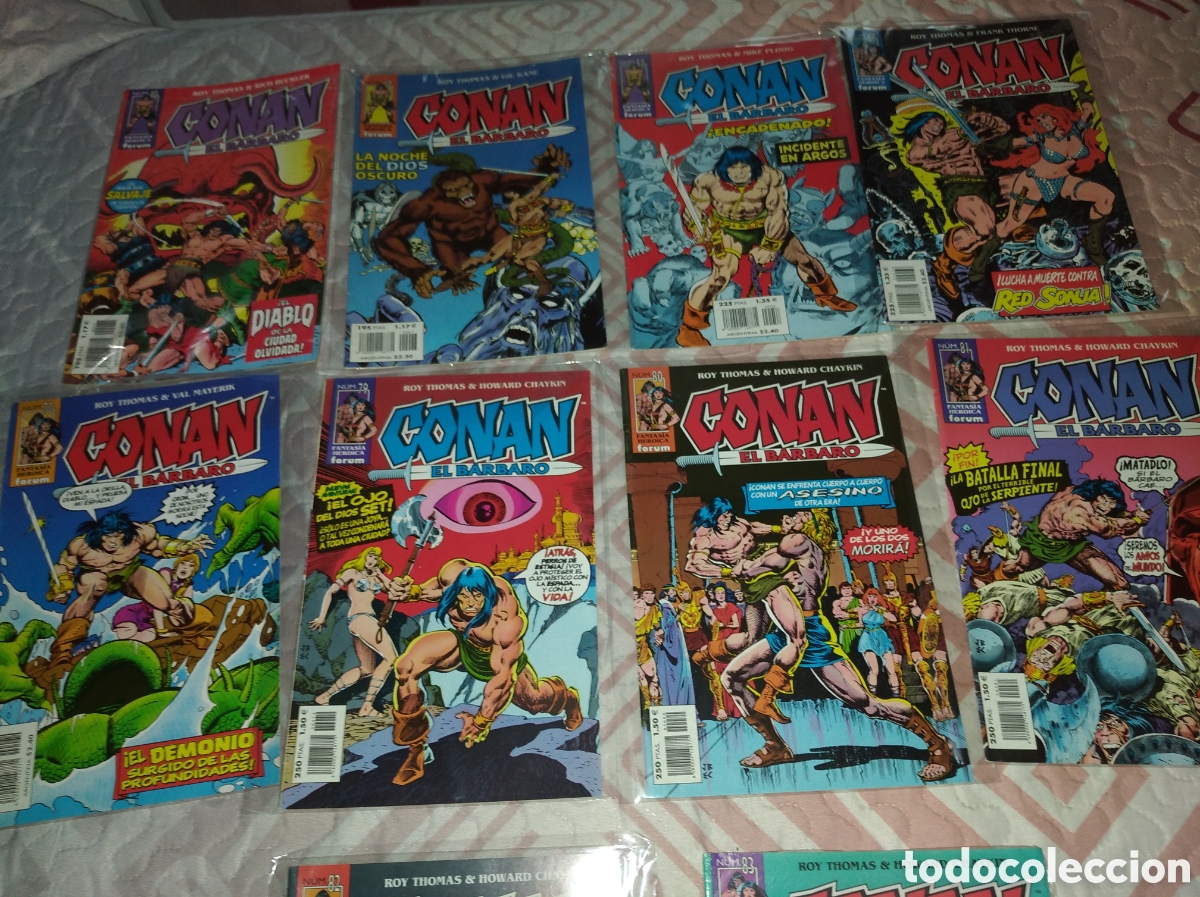 C&oacute;mics: LOTE COMICS CONAN EL BARBARO - Foto 2