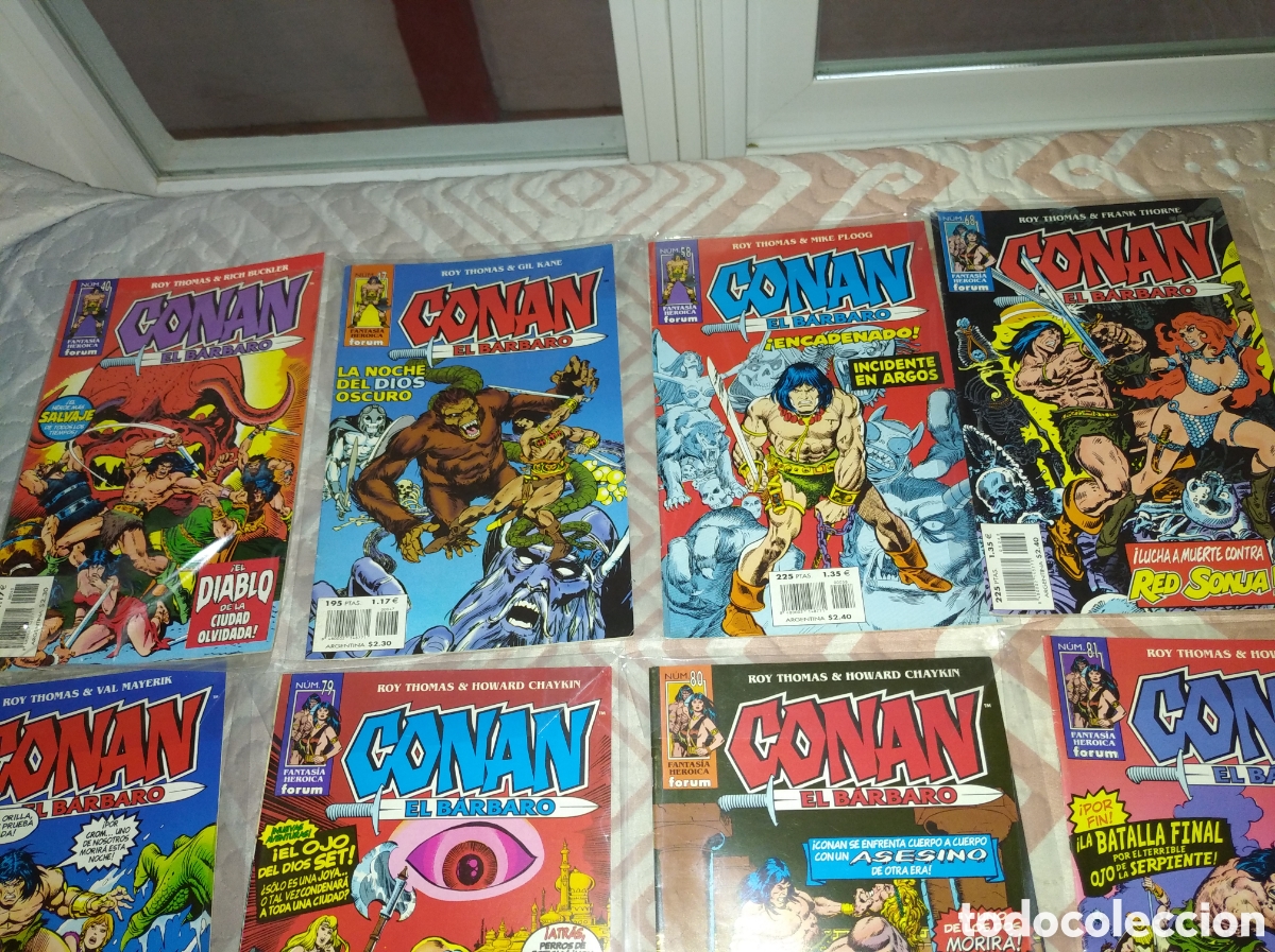 C&oacute;mics: LOTE COMICS CONAN EL BARBARO - Foto 3