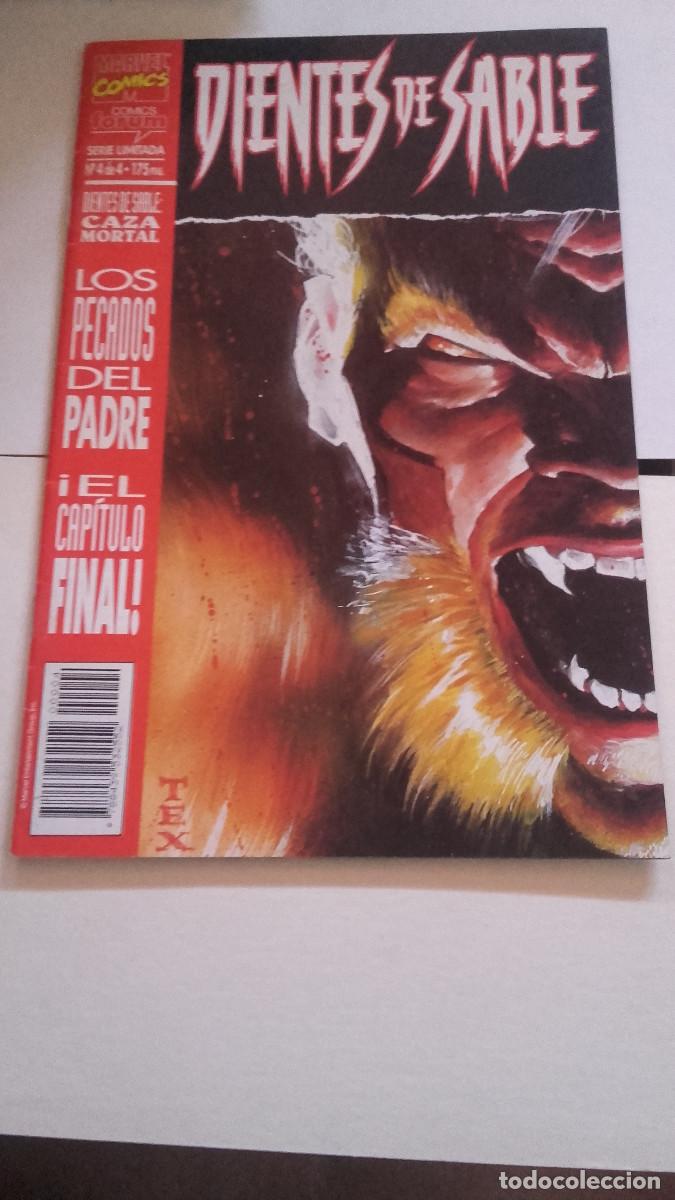 C&oacute;mics: DIENTES DE SABLE: CAZA MORTAL - N&ordm; 4 DE 4 - Los pecados del padre... &iexcl;El Cap&iacute;tulo Final! - Foto 1