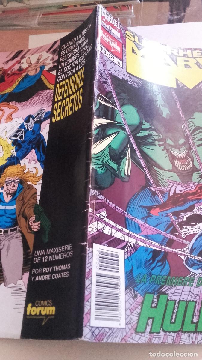 C&oacute;mics: SUPERH&Eacute;ROES MARVEL - N&ordm; 3 - Hulk 2099 - SPIDERMAN 2099 - FORUM - Foto 4