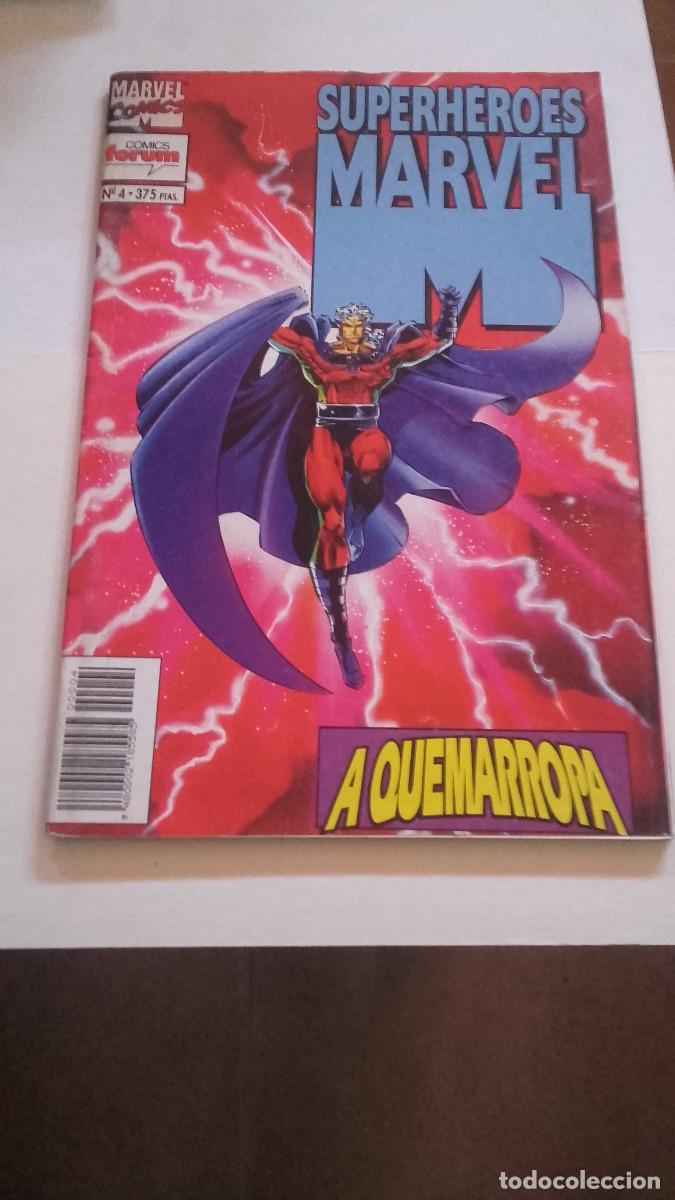 C&oacute;mics: SUPERH&Eacute;ROES MARVEL - N&ordm; 4 - Magneto - A Quemarropa - FORUM - Foto 1