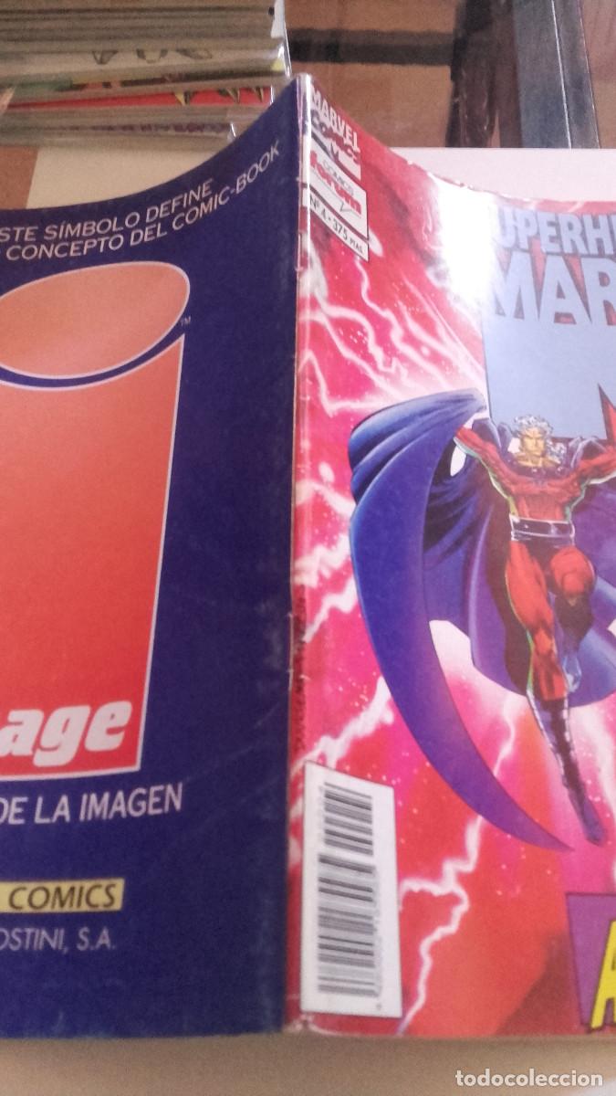 C&oacute;mics: SUPERH&Eacute;ROES MARVEL - N&ordm; 4 - Magneto - A Quemarropa - FORUM - Foto 4